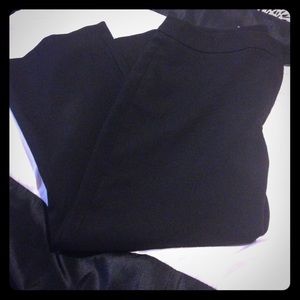 Black slack Capris
