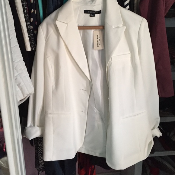 White blazer