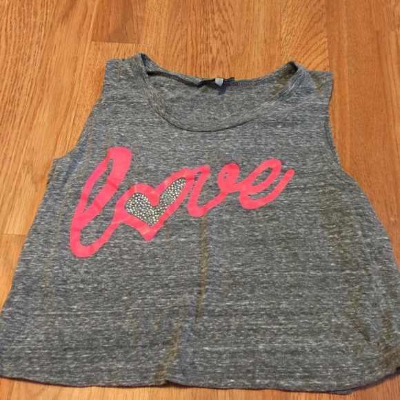 LOVE crop top