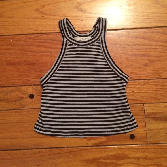 Truly Madly Deeply striped crop top