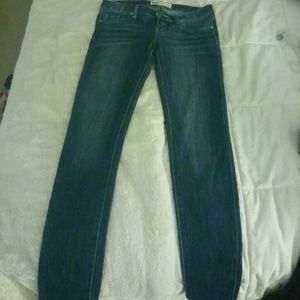 Medium dark wash jeans