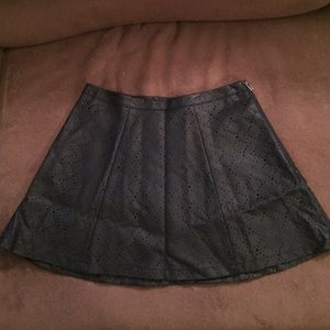 Jessica Simpson leather skirt