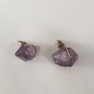 Stone Earrings and vans sneakers bundle!