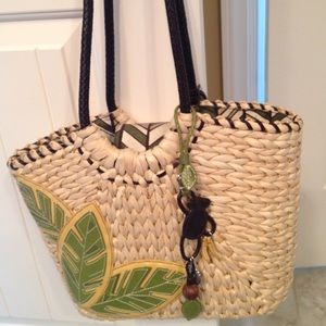 Brighton straw bag