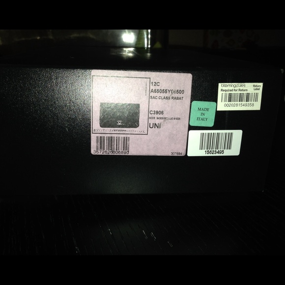 ⛔️SOLD⛔️ 💯Auth CHANEL 4 HOLES BLACK CAVIAR MINI - Picture 4 of 4