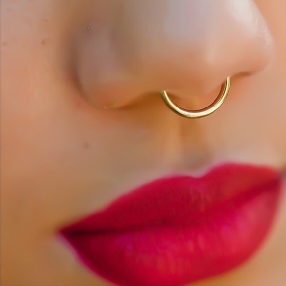 Reserved @alexisdwilson Gold Nose Faux Septum