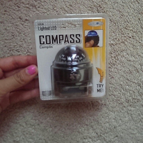 Lighted LED Compass