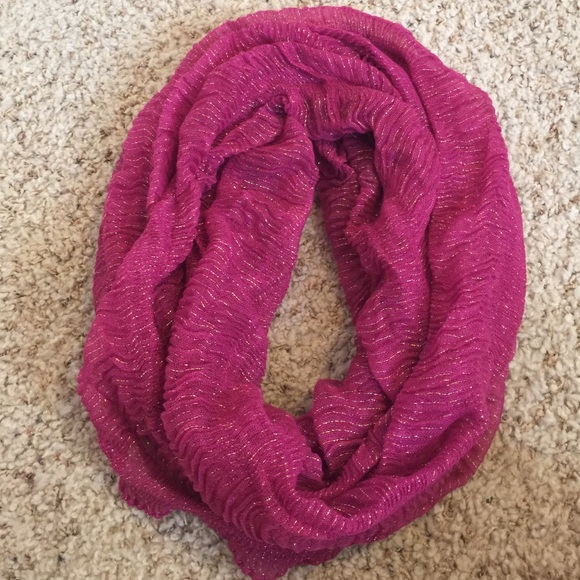 Magenta Infinite Scarf - Picture 1 of 1