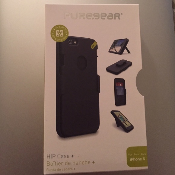 iPhone 6 case with clip and stand