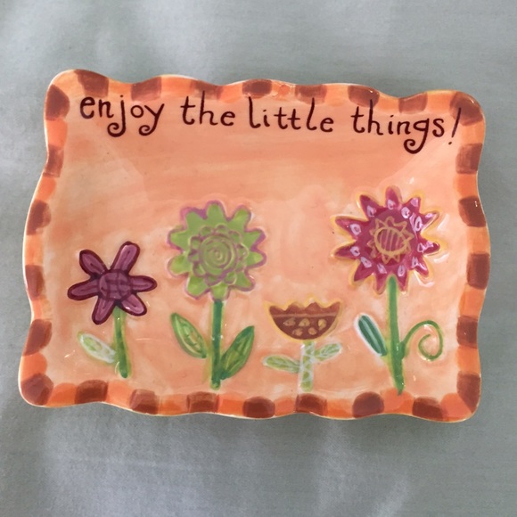 Ceramic jewelry dish