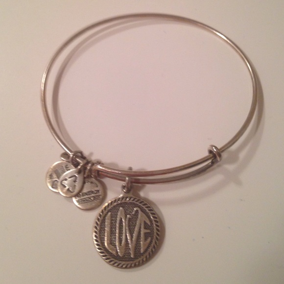 Alex and Ani - OPEN LOVE Charm Bangle