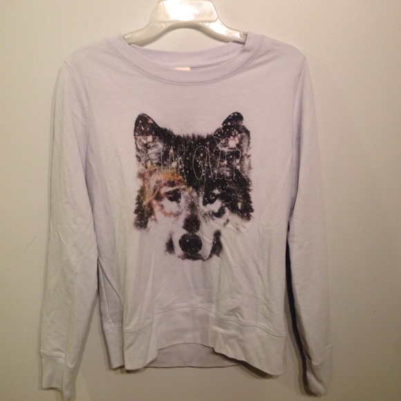 Wolf crewneck