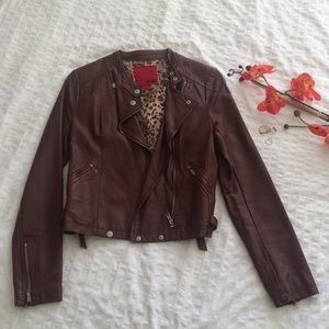 Motorcycle leather jacket
