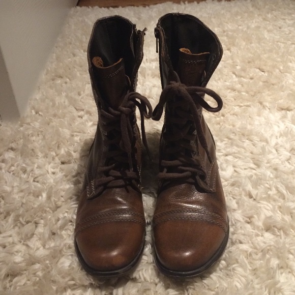 Steve Madden combat boots
