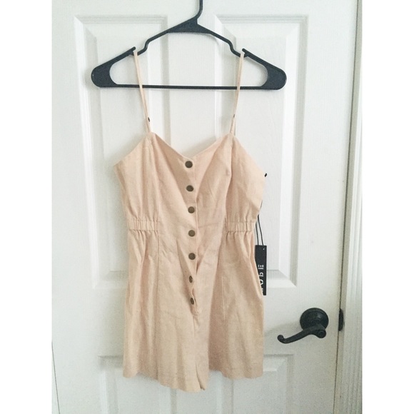 Urban Outfitters "cope" pink romper