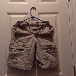 Columbia Boys Kaki Shorts Size 10-12