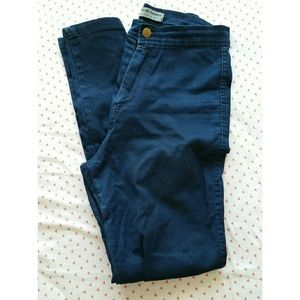 American apparel highwaist skinny jeggings