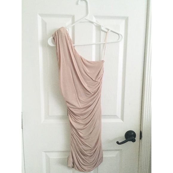 Topshop one shouldered mini dress