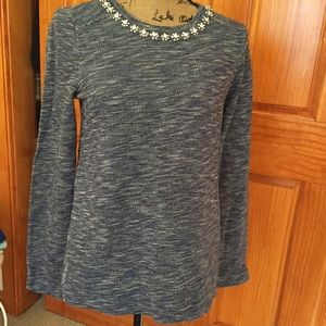 J. Crew embellished sweatshirt