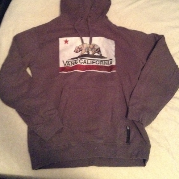 Vans Sweaters - Grey vans sweatshirt