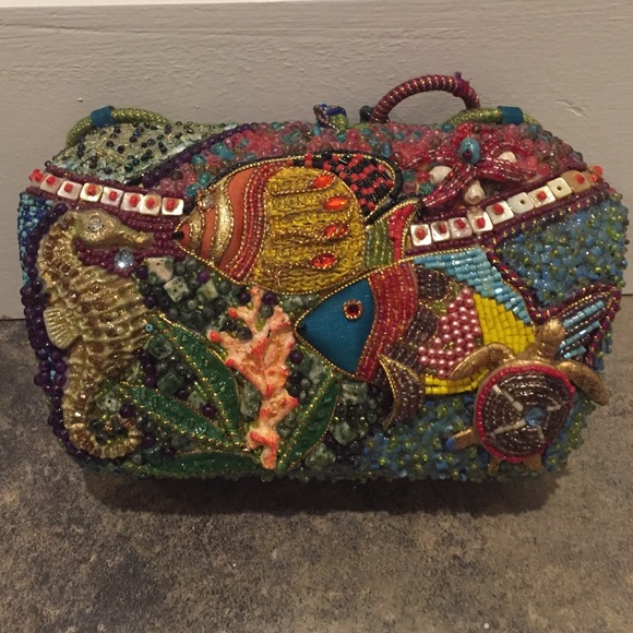 Aquatic Mary Frances bag