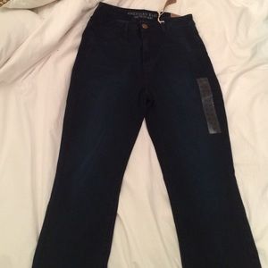 Dark wash jeggings