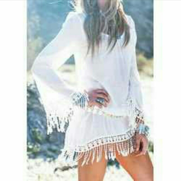 Rose Other - White cover up