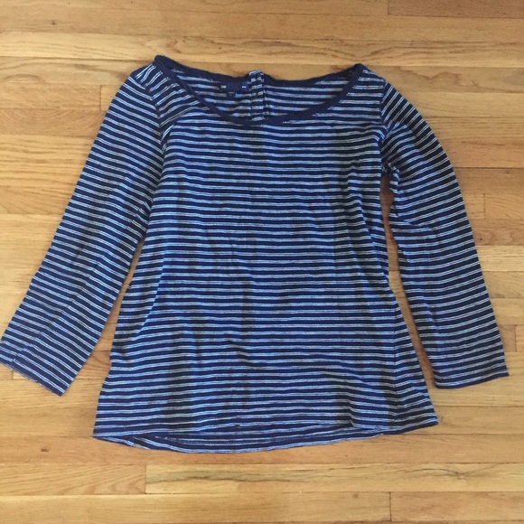 Striped Navy Long Sleeve
