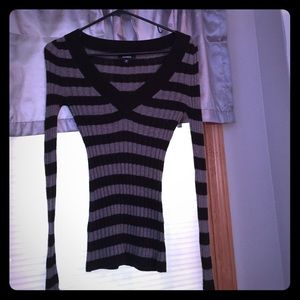 Express grey sweater xs