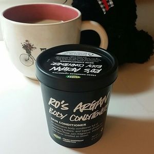 Lush RO's Argan body conditioners.