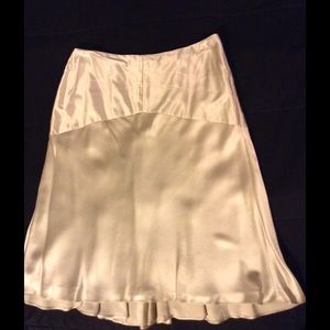 Silver LOFT flowy skirt