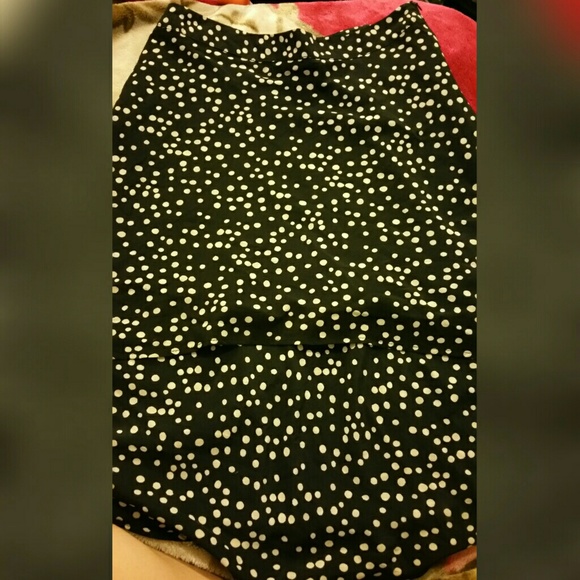 Polka-dot skirt