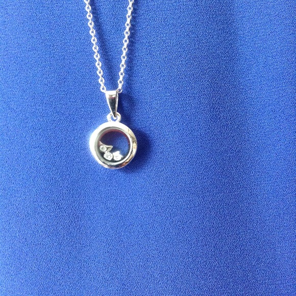 925 Silver & CZirconia necklace - Picture 3 of 3