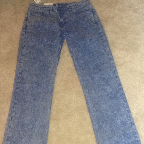American Apparel acid wash jeans