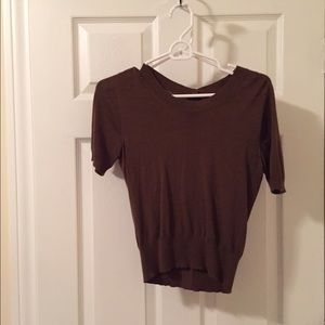 Dolce and Gabbana cashmere crop top