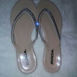 Rhinestone Sandals