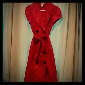 Red vintage looking dress
