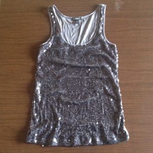 Express sequin tank