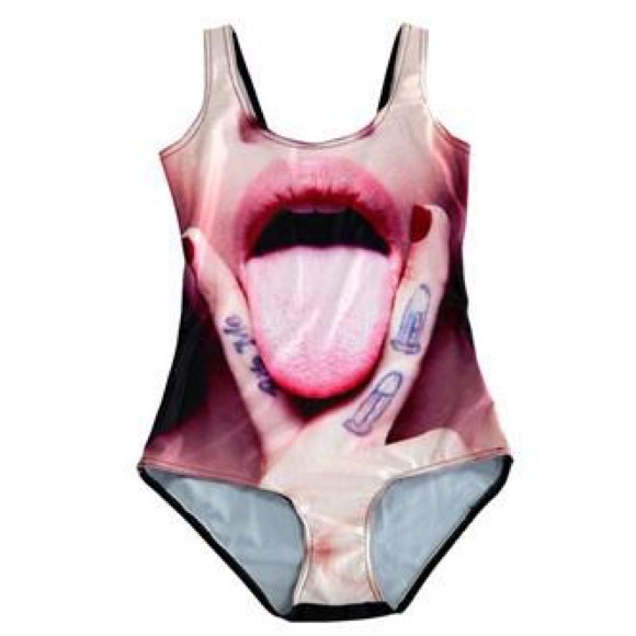 Tatted rebel bodysuit leotard