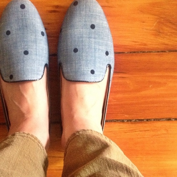 J. Crew Shoes - J.Crew Polkadot Flats