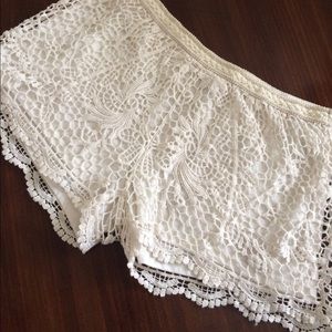Lace shorts