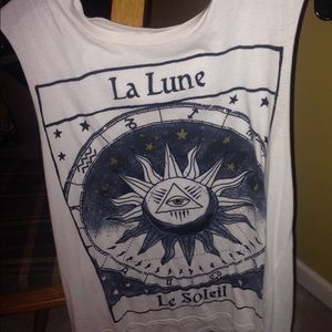 Urban Outfitters Evil Eye muscle tshirt