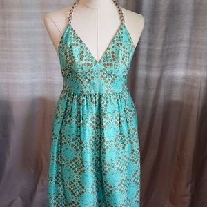 Silk Milly halter dress