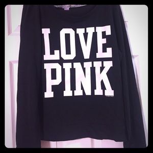 Pink Victoria's Secret crew neck