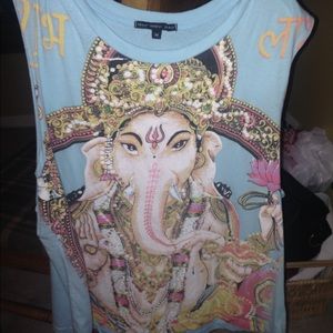 Truly madly deeply Ganesh muscle tshirt