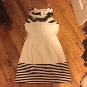 Striped Madewell Dress (never worn!)