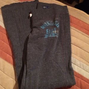 Boot cut sweat pants