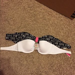 White VS bathing suit