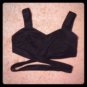 Black crop top *on hold*