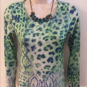 Brazilian brand animal print bodysuit